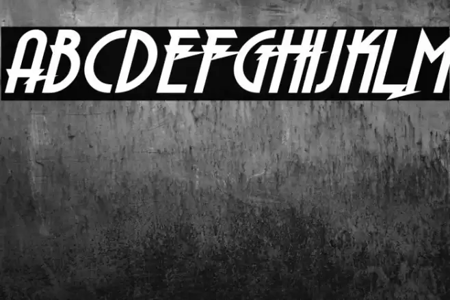 Electrorocket Bold Font examples