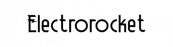 Electrorocket  Fuentes Gratis Descargar
