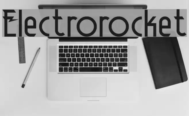 Electrorocket خط examples