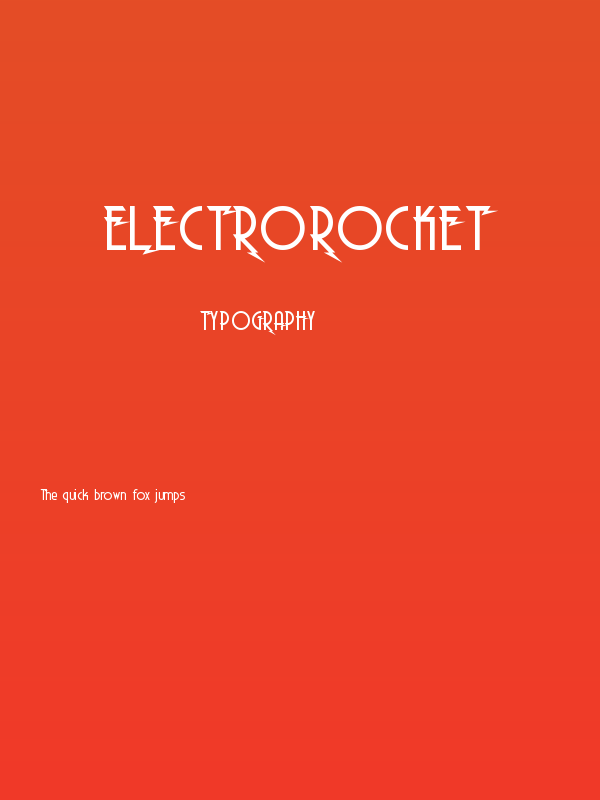 Electrorocket Poster