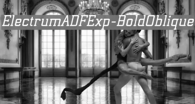 ElectrumADFExp-BoldOblique Font examples