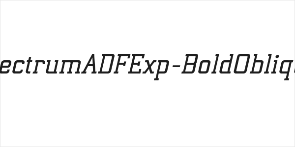 ElectrumADFExp-BoldOblique Logo
