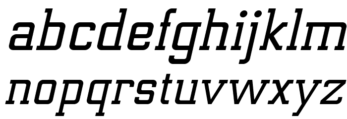 ElectrumADFExp-BoldOblique Font LOWERCASE