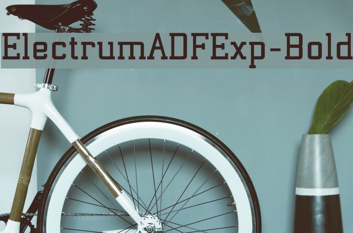 ElectrumADFExp-Bold لخطوط تنزيل examples