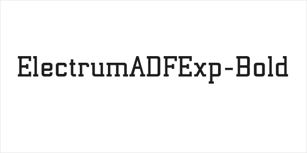 ElectrumADFExp-Bold Logo