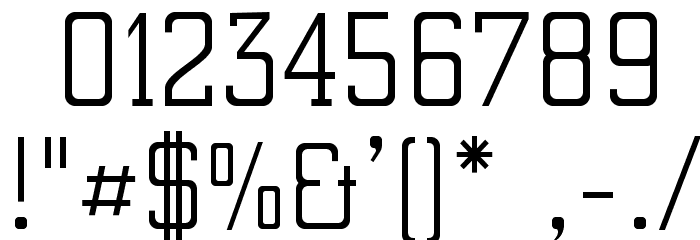 ElectrumADFExp-Regular Font OTHER CHARS