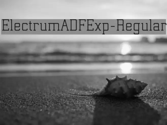 ElectrumADFExp-Regular Example 2