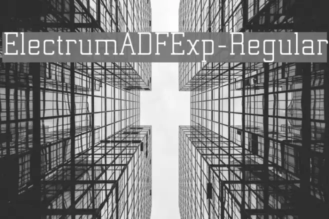 ElectrumADFExp-Regular Example 3