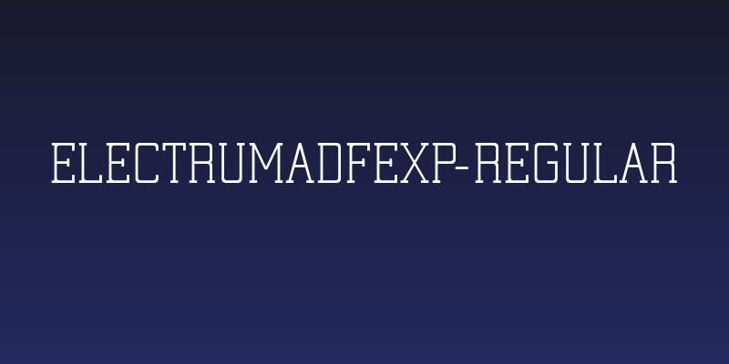 ElectrumADFExp-Regular Social Header