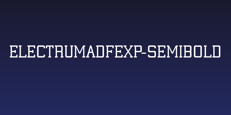 ElectrumADFExp-SemiBold Social Header