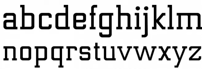 ElectrumADFExp-SemiBold Font LOWERCASE