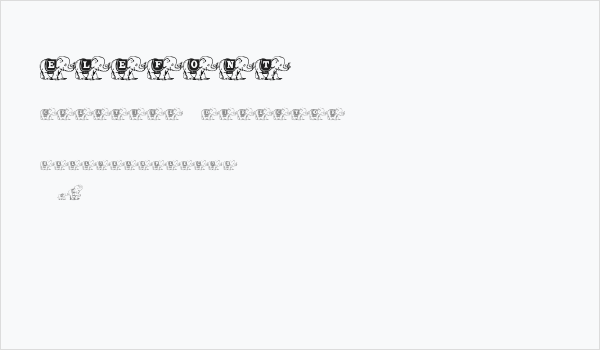 Elefont Business Card