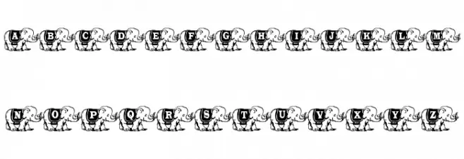 Elefont Caratteri MINUSCOLO