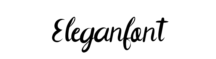 Elegan font  baixar fontes gratis
