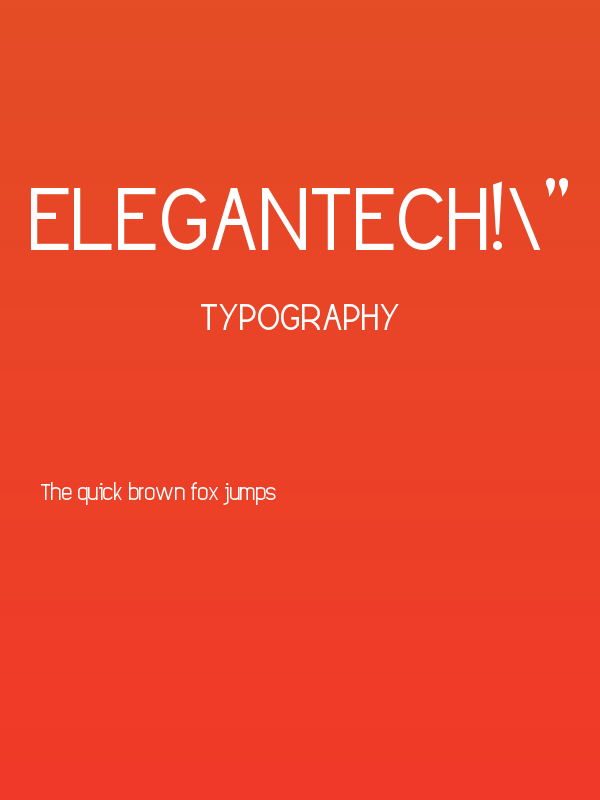 EleganTech!" Poster