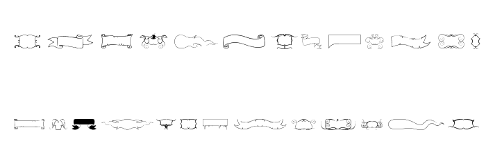 Elegance Font LOWERCASE