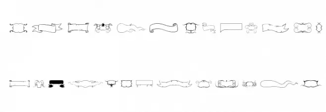 Elegance خط أحرف صغيرة