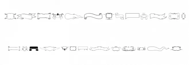 Elegance 字体 大写