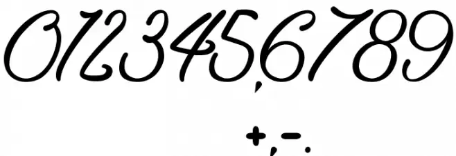 EleganciaRomantica Font OTHER CHARS