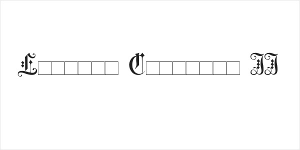 Elegant Capitals II Logo