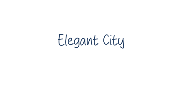 Elegant City Logo
