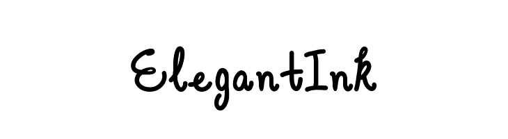 Elegant Ink  Free Fonts Download