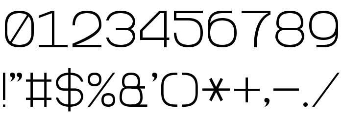 Elegant Line 7 Font OTHER CHARS