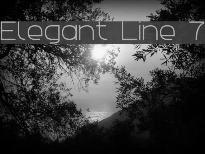 Elegant Line 7 Example 2