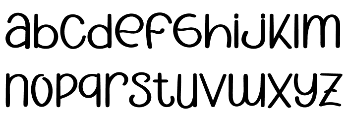 Elegant Style Font LOWERCASE