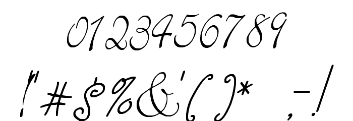 Elegant Font OTHER CHARS
