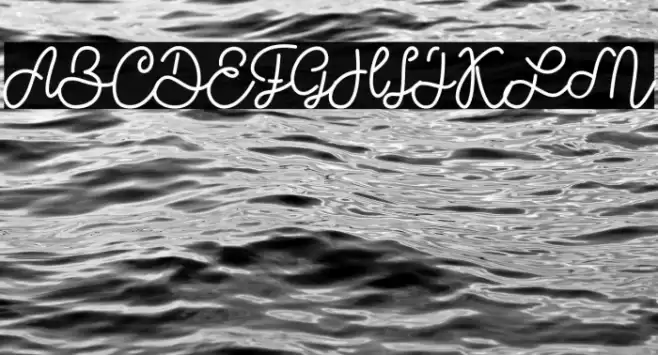 Elegant Font examples