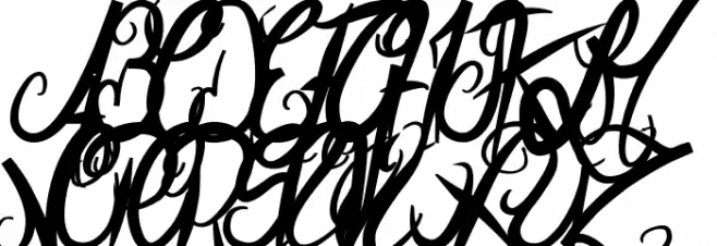 ElegantDragonBold Schriftart Groß