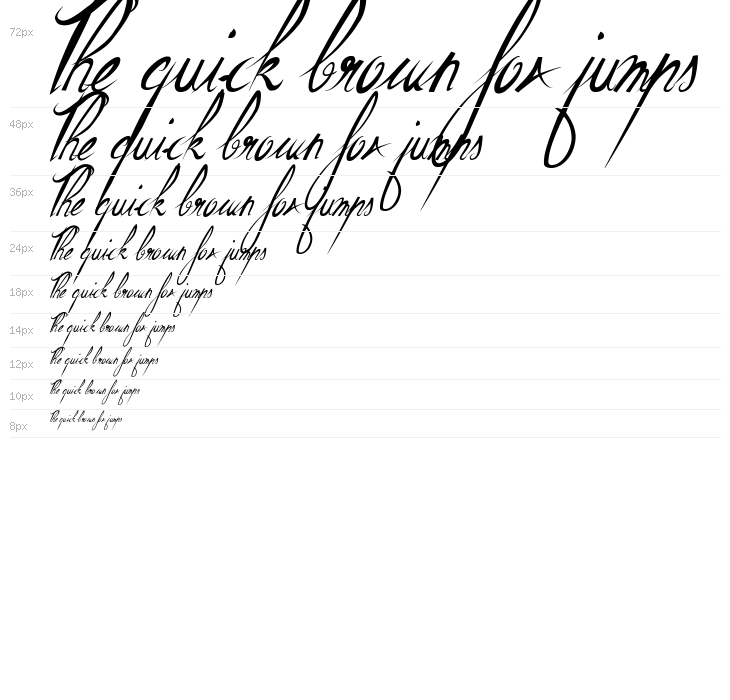 ElegantDragonItalic Waterfall