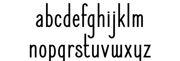 ElegantSans-Bold Font LOWERCASE