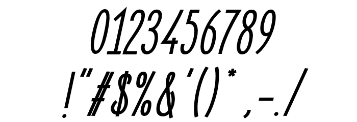 ElegantSans-BoldItalic Font OTHER CHARS