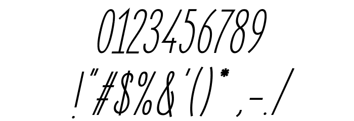 ElegantSans-Italic Font OTHER CHARS