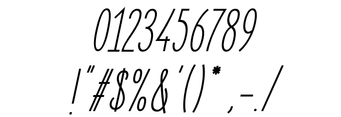 ElegantSans-Italic Font OTHER CHARS