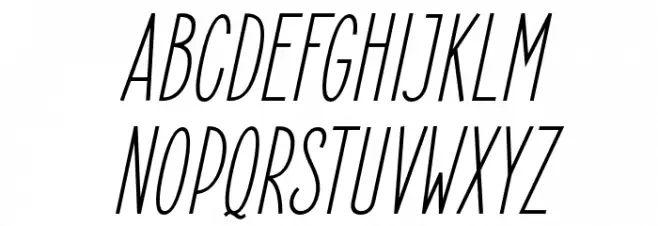 ElegantSans-Italic Шрифта ВЕРХНИЙ