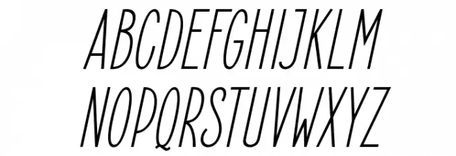ElegantSans-Italic Шрифта ВЕРХНИЙ