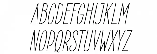 ElegantSans-LightItalic Шрифта ВЕРХНИЙ