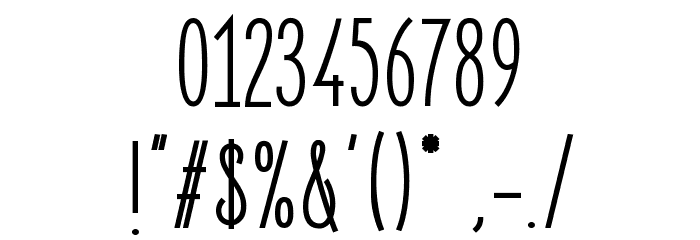 ElegantSans-SemiBold Font OTHER CHARS