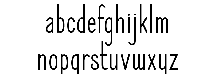 ElegantSans-SemiBold Font LOWERCASE
