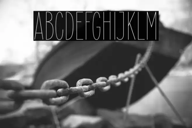 ElegantSans-Thin Font examples