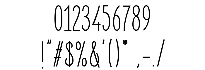 ElegantSans Font OTHER CHARS