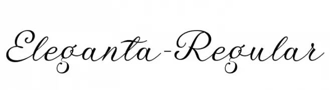 Eleganta-Regular  Fuentes Gratis Descargar