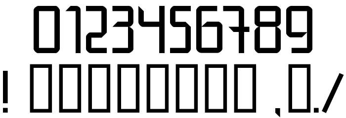 Elegante Normal Font OTHER CHARS