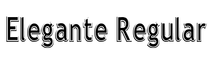 Elegante Regular Font