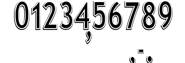 Elegante Regular Font OTHER CHARS