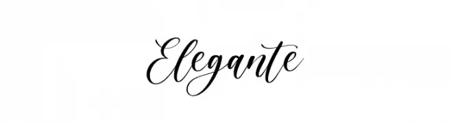 Elegante  baixar fontes gratis