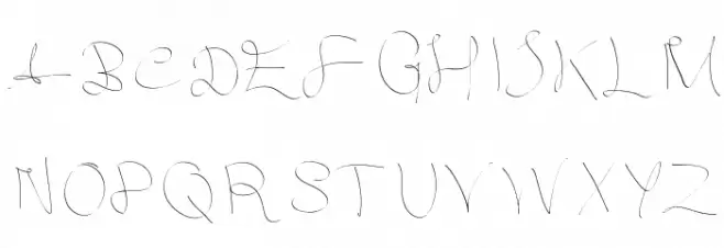 Elegantegaelle 字体 大写